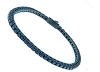 Bracciale John Richmond Uomo in Titanio Diamante Lab Grown JRTM08BB